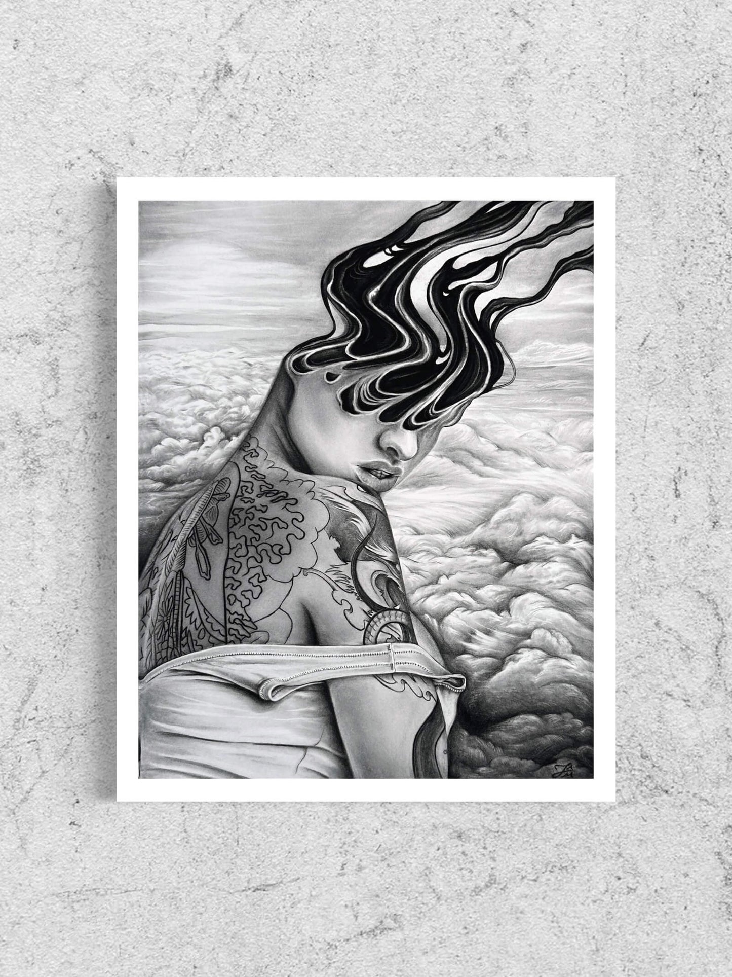 “Through the Clouds” Fine Art Print