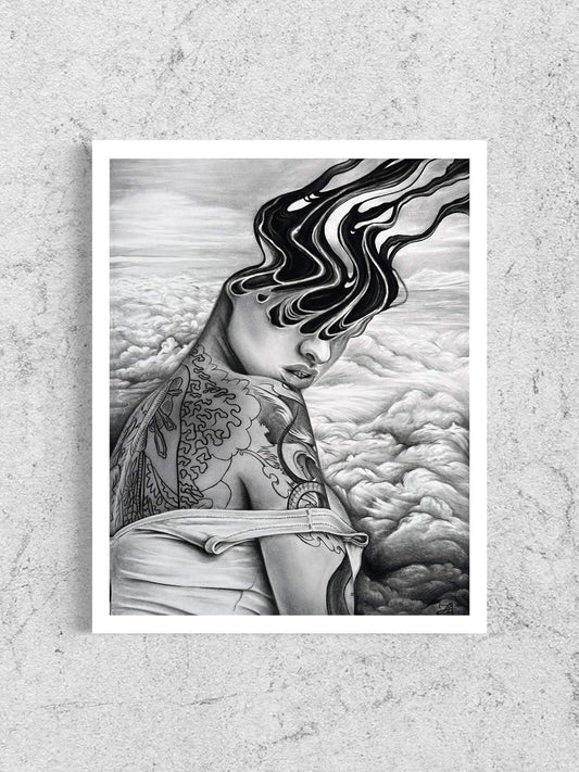 “Through the Clouds” Fine Art Print