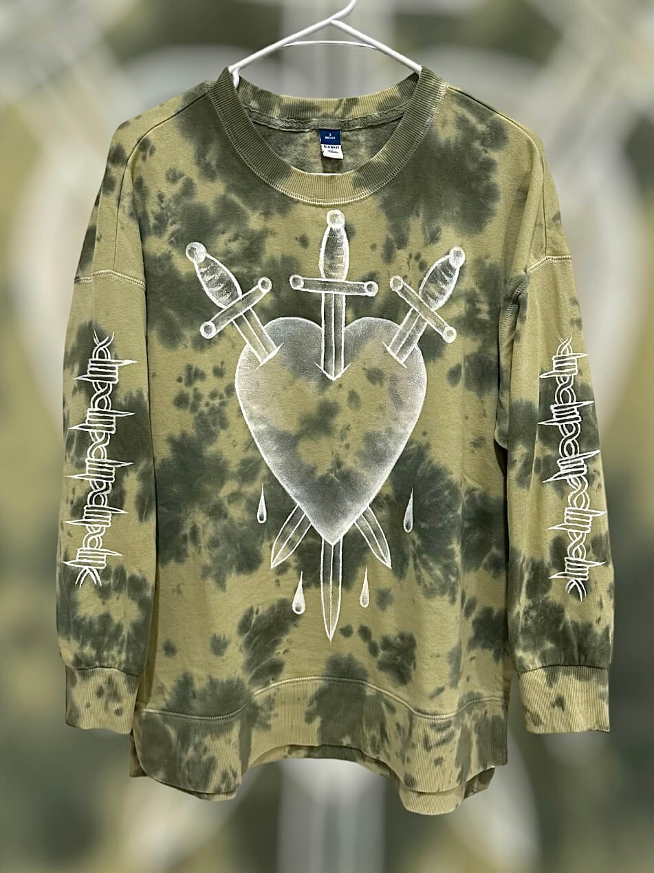 Three of Swords Crewneck Shirt