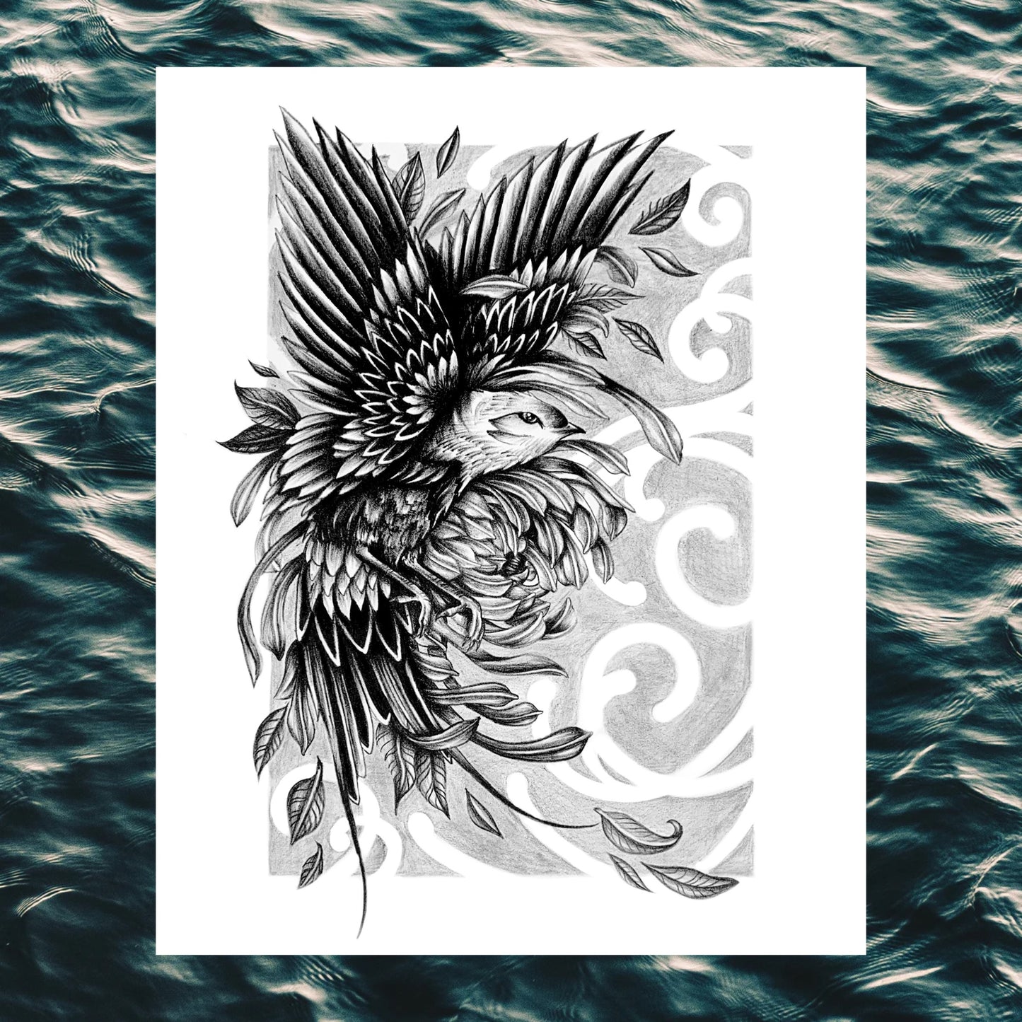 “Weightless” Lithograph Print