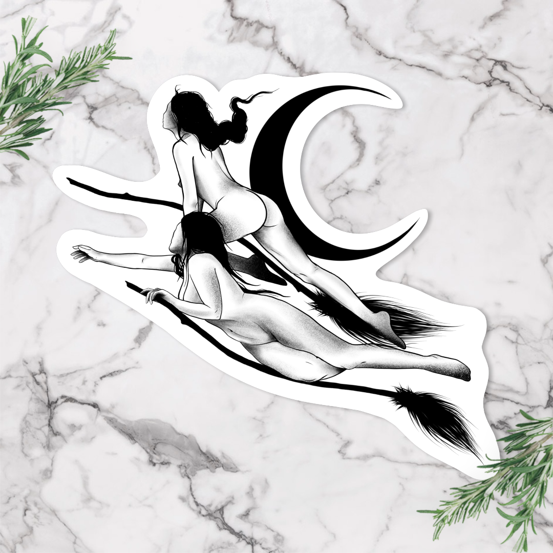 Witches in the Sky Sticker