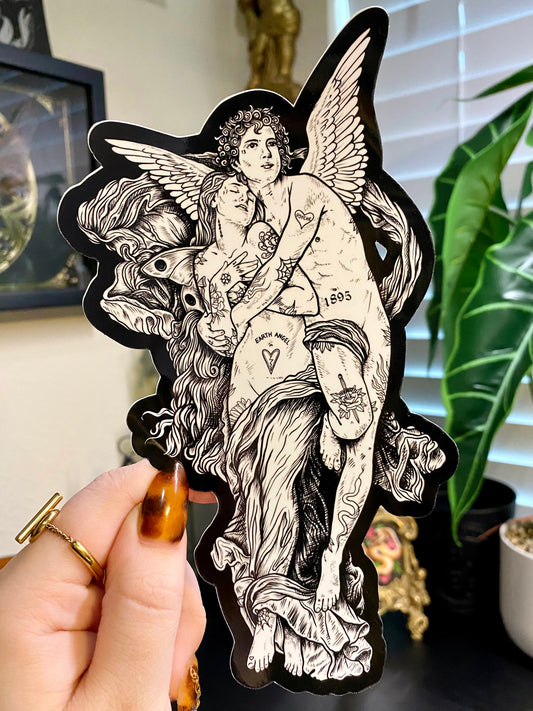 Tattooed Lovers XL Sticker