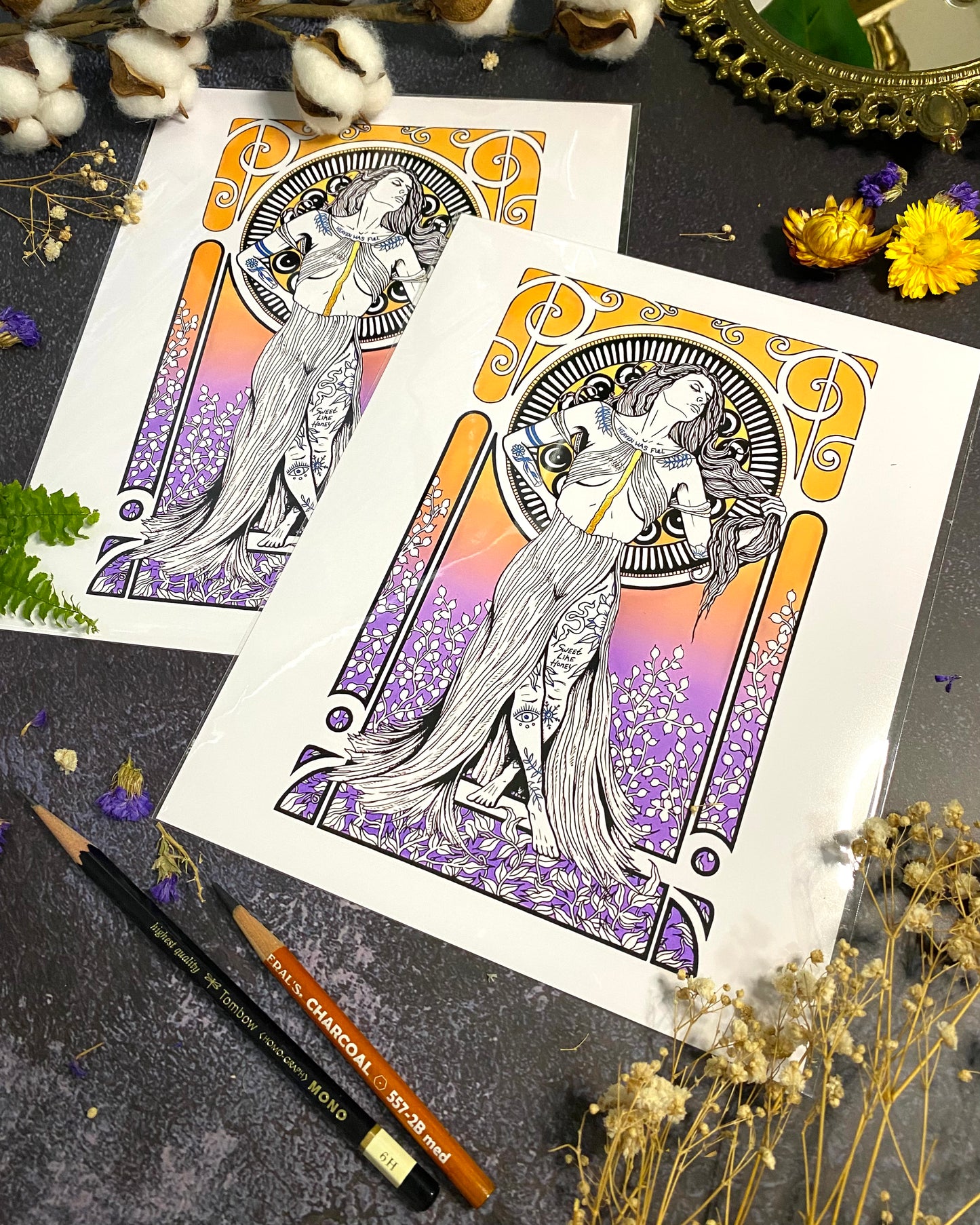 “Behind the Mask Another Mask” Fine Art Print