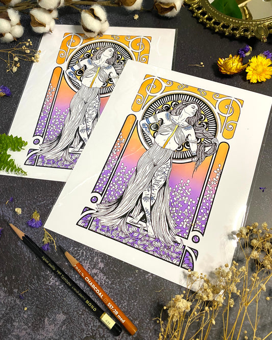 “Behind the Mask Another Mask” Fine Art Print