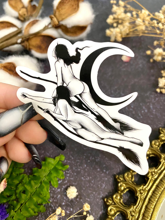 Witches in the Sky Sticker
