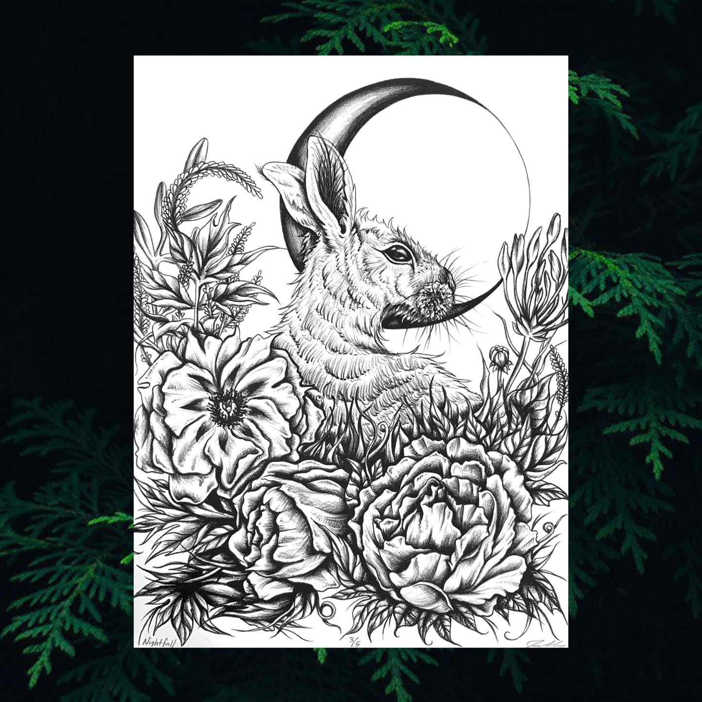 “Nightfall” Lithograph Print